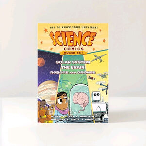 Science Comics Boxed Set: Solar System / the Brain / Robots and Drones - New